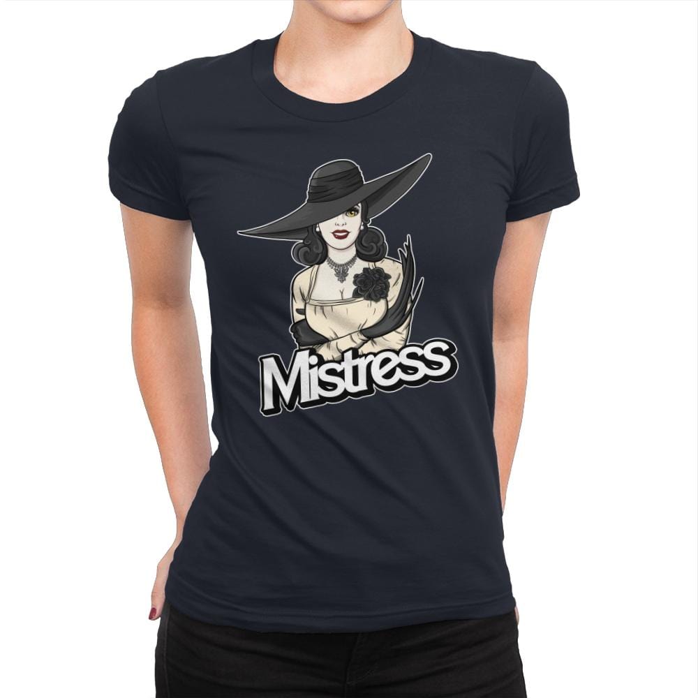 Mistress - Womens Premium T-Shirts RIPT Apparel Small / Midnight Navy