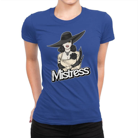 Mistress - Womens Premium T-Shirts RIPT Apparel Small / Royal