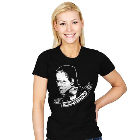 Misunderstood - Womens T-Shirts RIPT Apparel Small / Black
