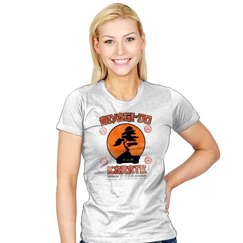 Miyagi do Karate - Womens T-Shirts RIPT Apparel Small / White
