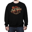 Miyagi's Car Wax - Crew Neck Sweatshirt Crew Neck Sweatshirt RIPT Apparel Small / Black