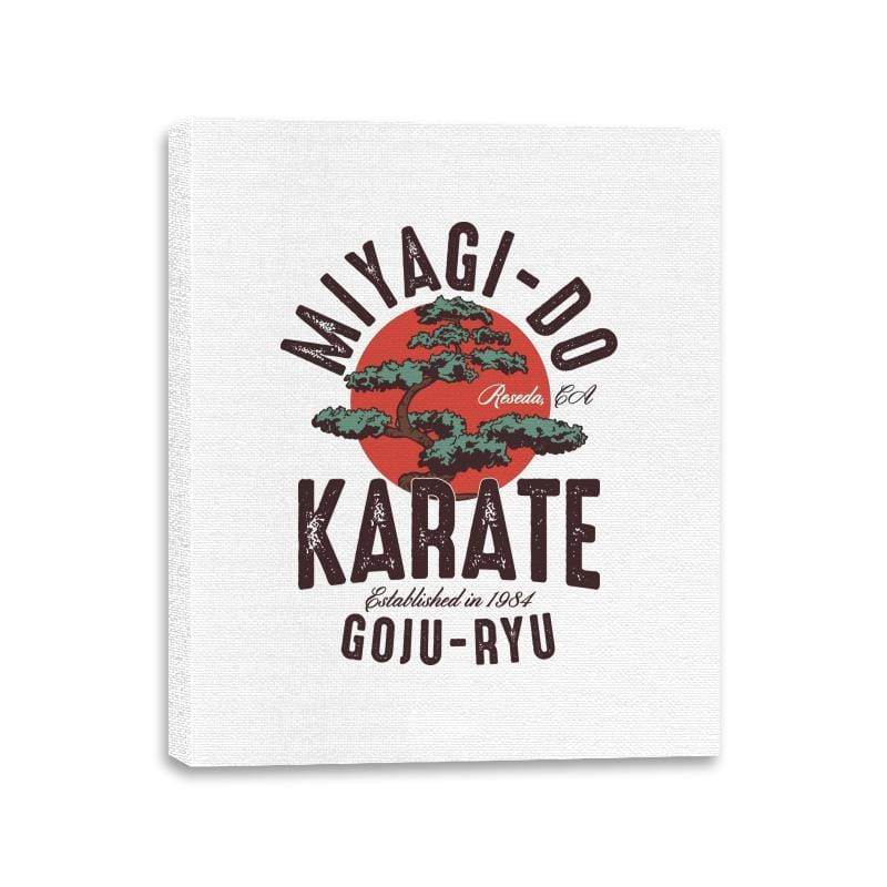 Miyago-Do Karate - Canvas Wraps Canvas Wraps RIPT Apparel 11x14 / White