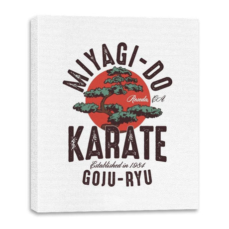 Miyago-Do Karate - Canvas Wraps Canvas Wraps RIPT Apparel 16x20 / White