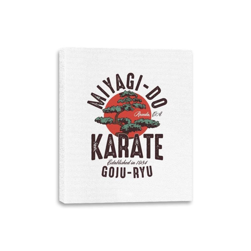 Miyago-Do Karate - Canvas Wraps Canvas Wraps RIPT Apparel 8x10 / White