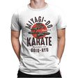 Miyago-Do Karate - Mens Premium T-Shirts RIPT Apparel Small / White