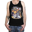 Miyazaki Cats - Tanktop Tanktop RIPT Apparel X-Small / Black