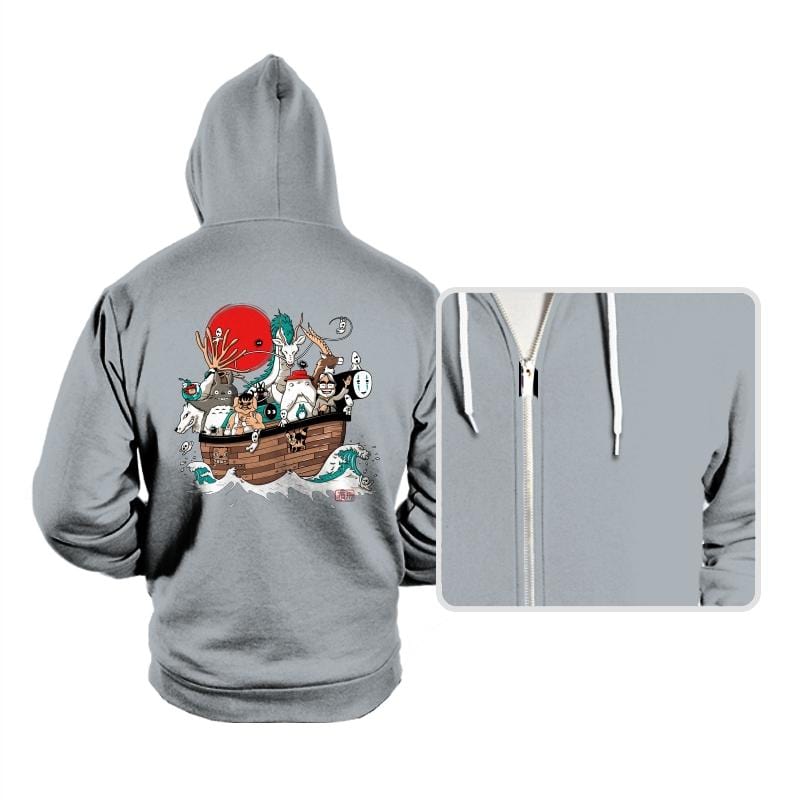 Miyazaki's ark - Hoodies Hoodies RIPT Apparel