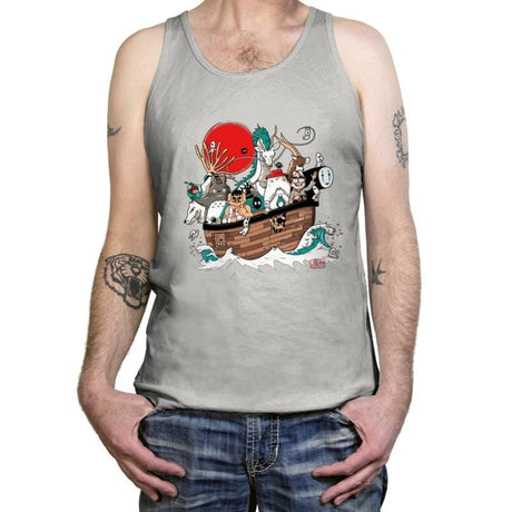 Miyazaki's ark - Tanktop Tanktop RIPT Apparel