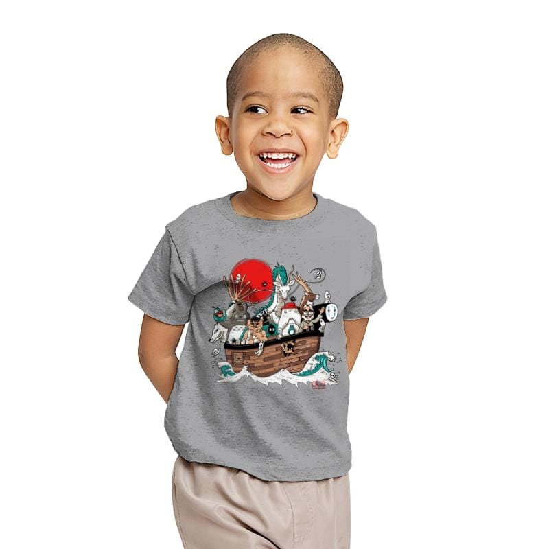 Miyazaki's ark - Youth T-Shirts RIPT Apparel
