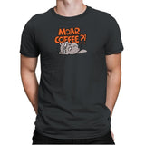 Moar Coffee - Mens Premium T-Shirts RIPT Apparel Small / Heavy Metal