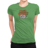 Moar Coffee - Womens Premium T-Shirts RIPT Apparel Small / Kelly