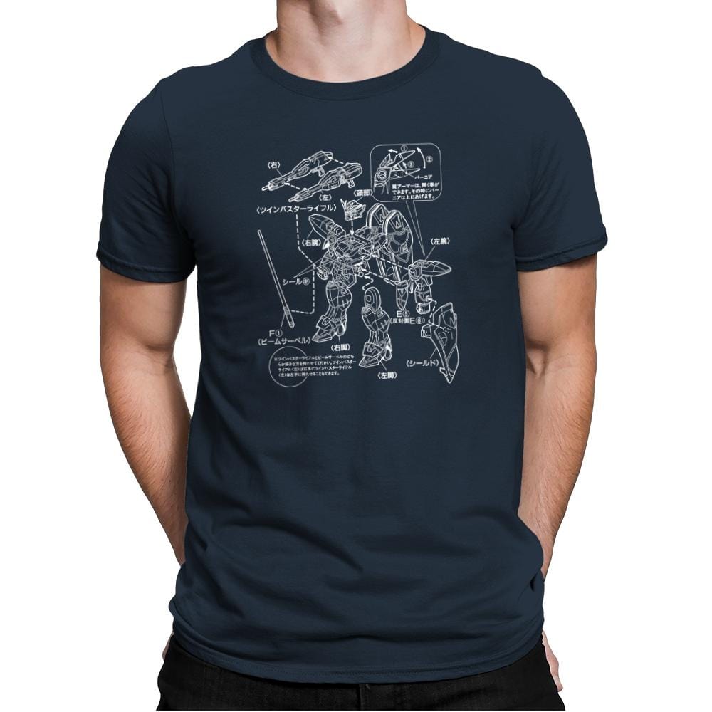 Modeling Skills Helpful Exclusive - Anime History Lesson - Mens Premium T-Shirts RIPT Apparel Small / Indigo