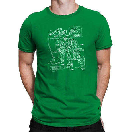 Modeling Skills Helpful Exclusive - Anime History Lesson - Mens Premium T-Shirts RIPT Apparel Small / Kelly Green