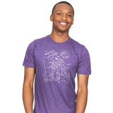 Modeling Skills Helpful Exclusive - Anime History Lesson - Mens T-Shirts RIPT Apparel 4x-large / Purple