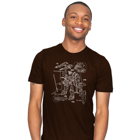 Modeling Skills Helpful Exclusive - Anime History Lesson - Mens T-Shirts RIPT Apparel Small / Brown