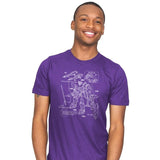 Modeling Skills Helpful Exclusive - Anime History Lesson - Mens T-Shirts RIPT Apparel Small / Purple