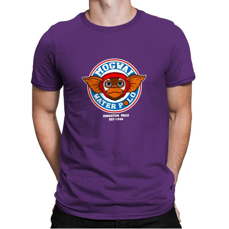 Mogwai water polo - Mens Premium T-Shirts RIPT Apparel Small / Purple Rush