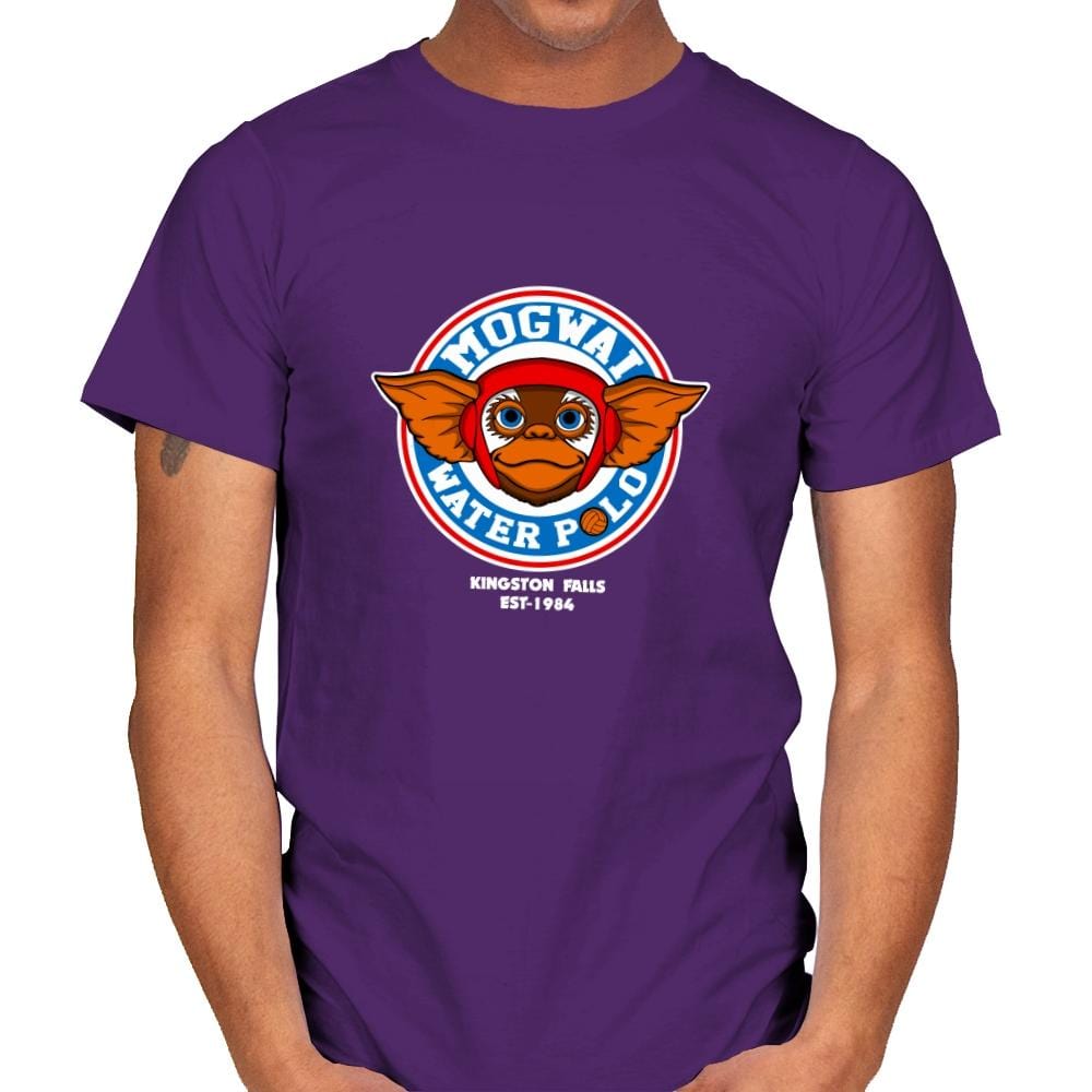 Mogwai water polo - Mens T-Shirts RIPT Apparel Small / Purple