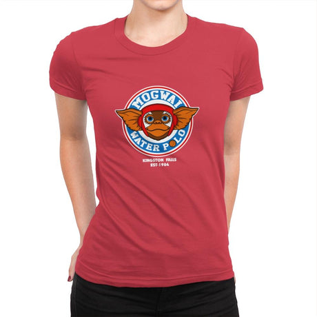 Mogwai water polo - Womens Premium T-Shirts RIPT Apparel Small / Red