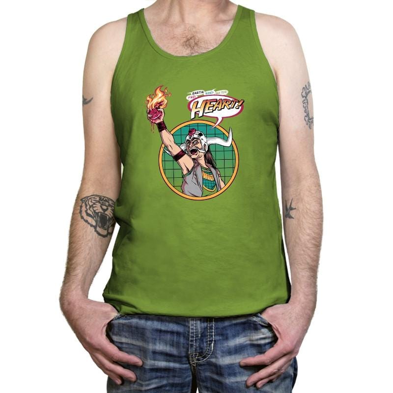 Mola Ram, Planeteer of Doom Exclusive - Tanktop Tanktop RIPT Apparel X-Small / Leaf