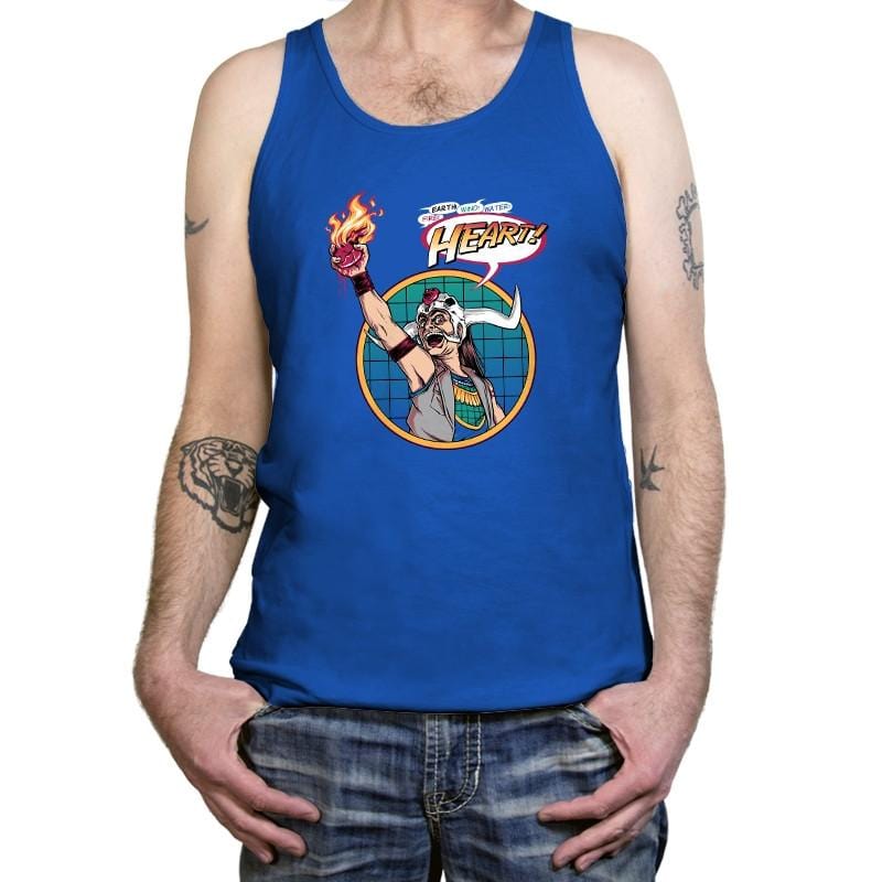 Mola Ram, Planeteer of Doom Exclusive - Tanktop Tanktop RIPT Apparel X-Small / True Royal