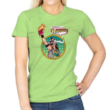 Mola Ram, Planeteer of Doom Exclusive - Womens T-Shirts RIPT Apparel Small / Mint Green