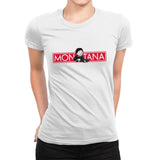 MON-TANA - Womens Premium T-Shirts RIPT Apparel Small / White