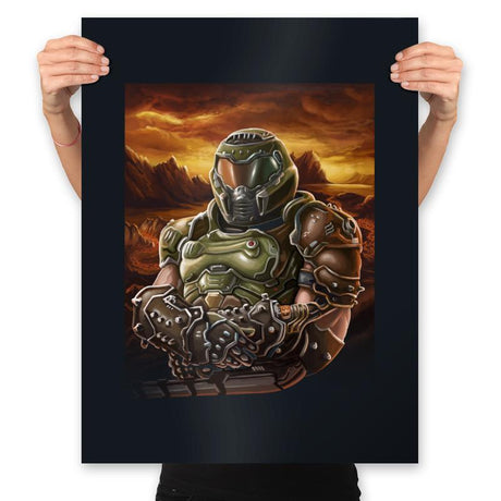 Mona Doom - Prints Posters RIPT Apparel 18x24 / Black