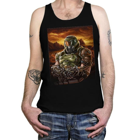 Mona Doom - Tanktop Tanktop RIPT Apparel X-Small / Black