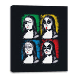 Mona Kissa - Canvas Wraps Canvas Wraps RIPT Apparel 16x20 / Black