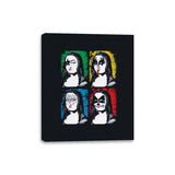 Mona Kissa - Canvas Wraps Canvas Wraps RIPT Apparel 8x10 / Black