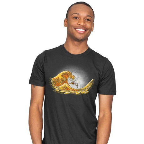 Money Wave - Mens T-Shirts RIPT Apparel Small / Charcoal