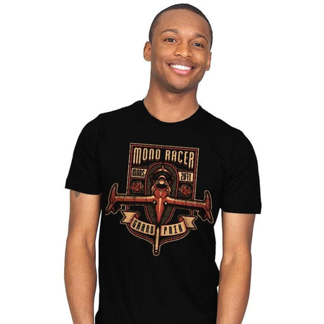 Mono Racer Grand Prix - Mens T-Shirts RIPT Apparel