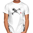 Mono Racer Sumi-E - Sumi Ink Wars - Mens T-Shirts RIPT Apparel Small / White