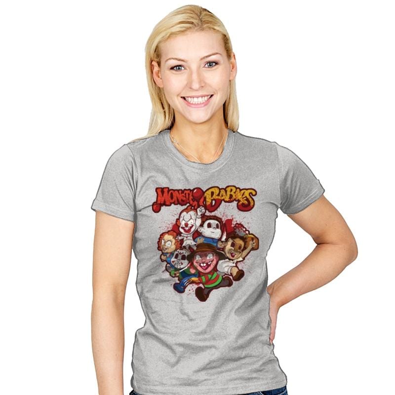 Monster Babies - Womens T-Shirts RIPT Apparel