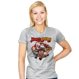 Monster Babies - Womens T-Shirts RIPT Apparel Small / Silver