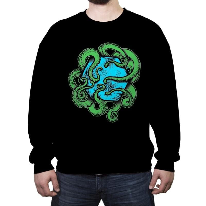 Monster of the Deep - Crew Neck Sweatshirt Crew Neck Sweatshirt RIPT Apparel