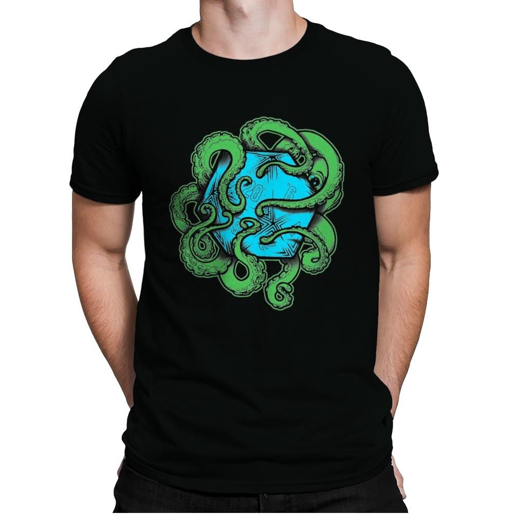 Monster of the Deep - Mens Premium T-Shirts RIPT Apparel Small / Black