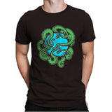 Monster of the Deep - Mens Premium T-Shirts RIPT Apparel Small / Dark Chocolate
