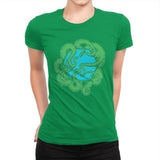 Monster of the Deep - Womens Premium T-Shirts RIPT Apparel Small / Kelly Green