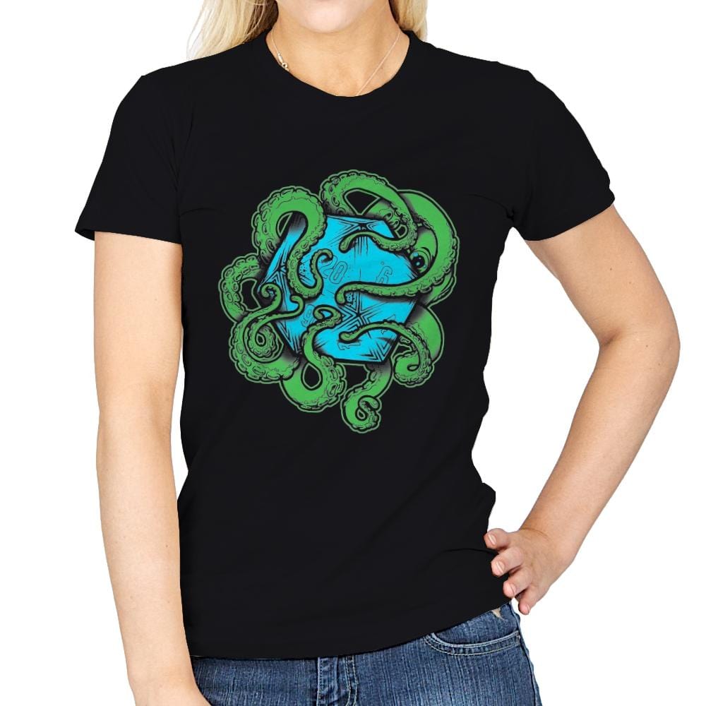 Monster of the Deep - Womens T-Shirts RIPT Apparel Small / Black