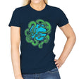 Monster of the Deep - Womens T-Shirts RIPT Apparel Small / Navy