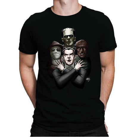 Monster Rhapsody - Mens Premium T-Shirts RIPT Apparel Small / Black