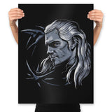 Monster Slayer - Prints Posters RIPT Apparel 18x24 / Black