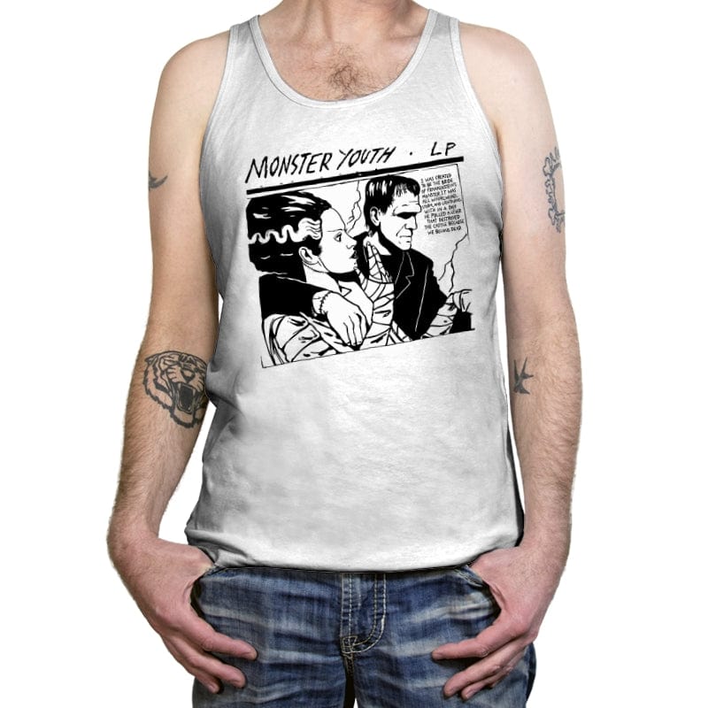 Monster Youth - Tanktop Tanktop RIPT Apparel X-Small / White