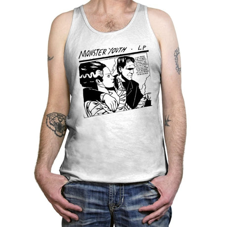 Monster Youth - Tanktop Tanktop RIPT Apparel X-Small / White