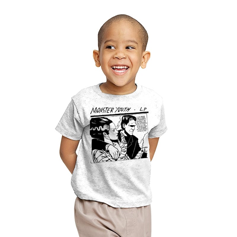 Monster Youth - Youth T-Shirts RIPT Apparel X-small / White