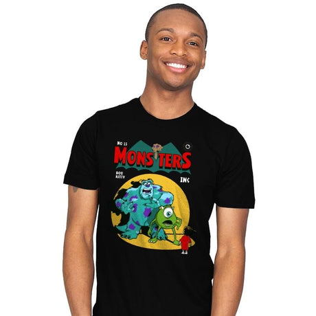 Monsters Comic - Mens T-Shirts RIPT Apparel