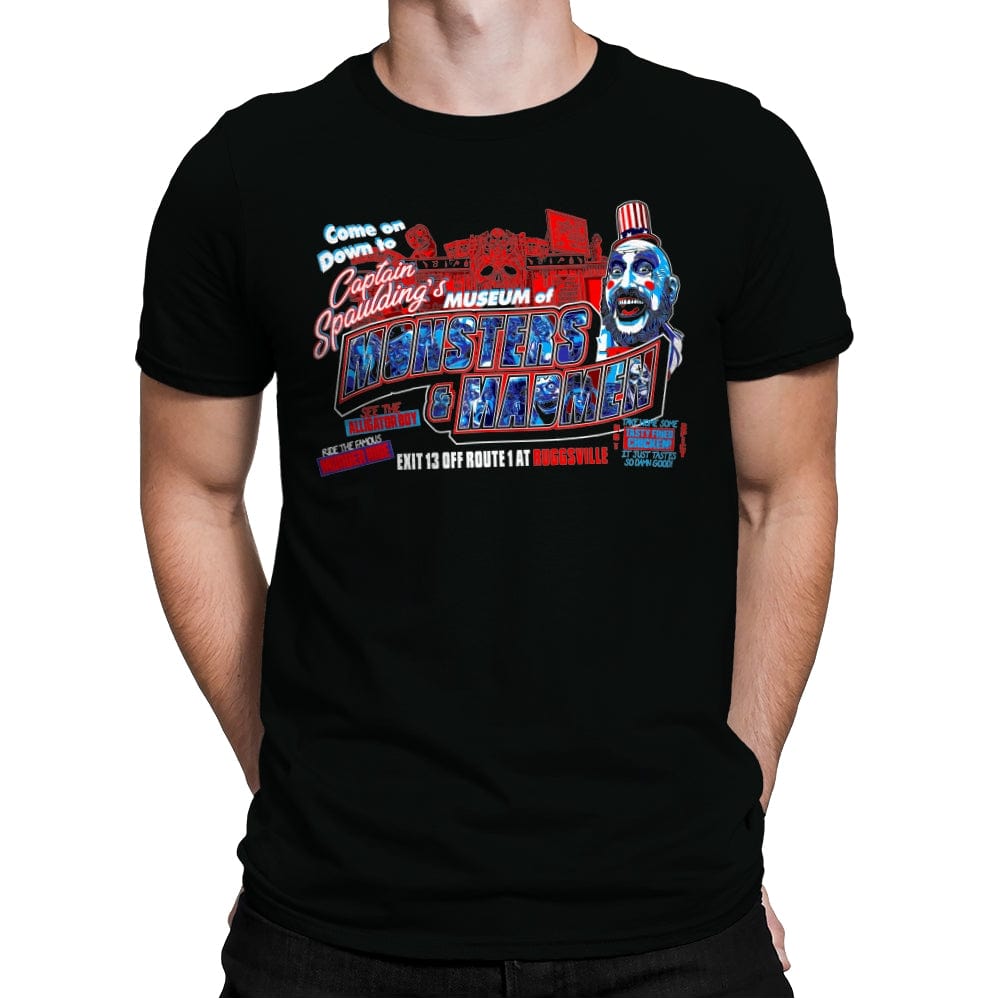 Monsters & Madmen - Mens Premium T-Shirts RIPT Apparel Small / Black