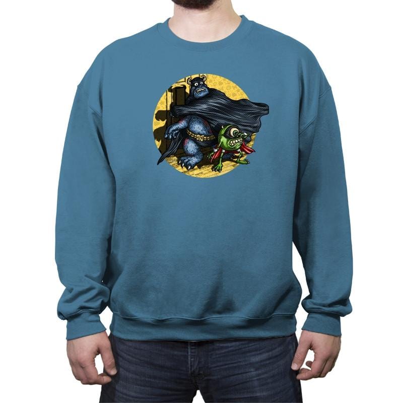 Monstrous Friends - Crew Neck Sweatshirt Crew Neck Sweatshirt RIPT Apparel